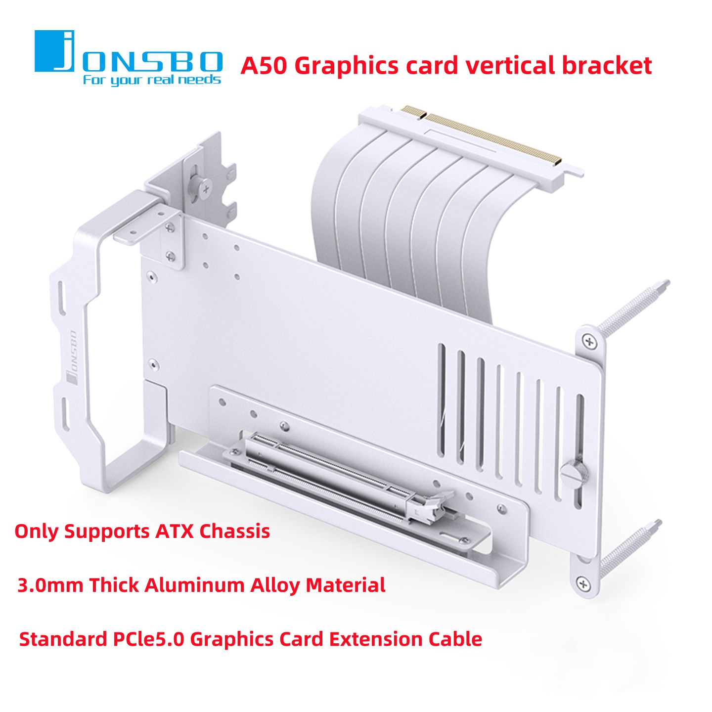 JONSBO A50 Aluminum GPU Vertic - Atx Case 评论和价格