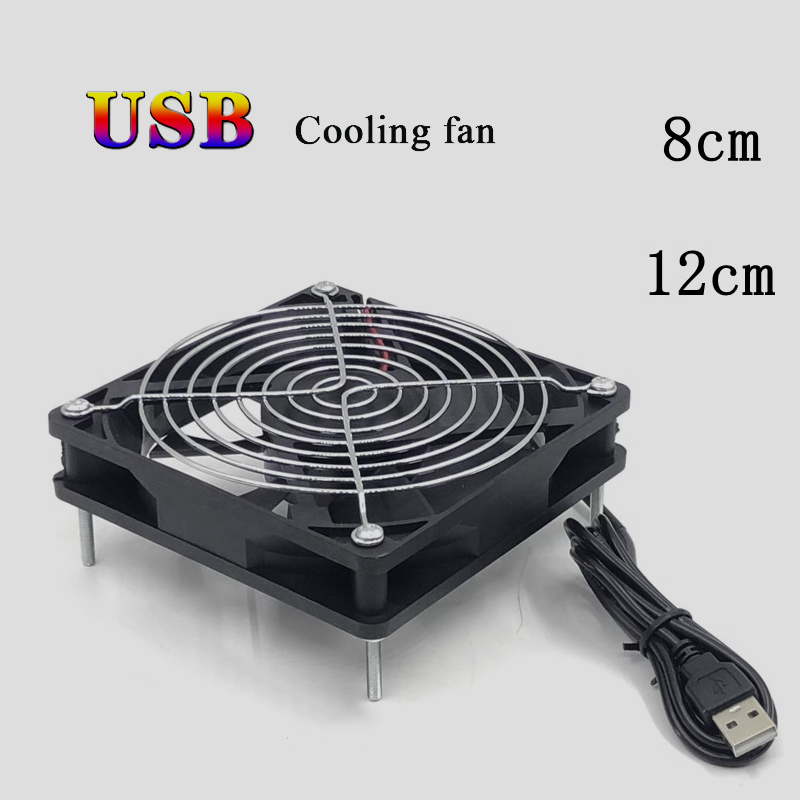8/12cm 12V USB Powered Compute - Pc Chassis 评论和价格