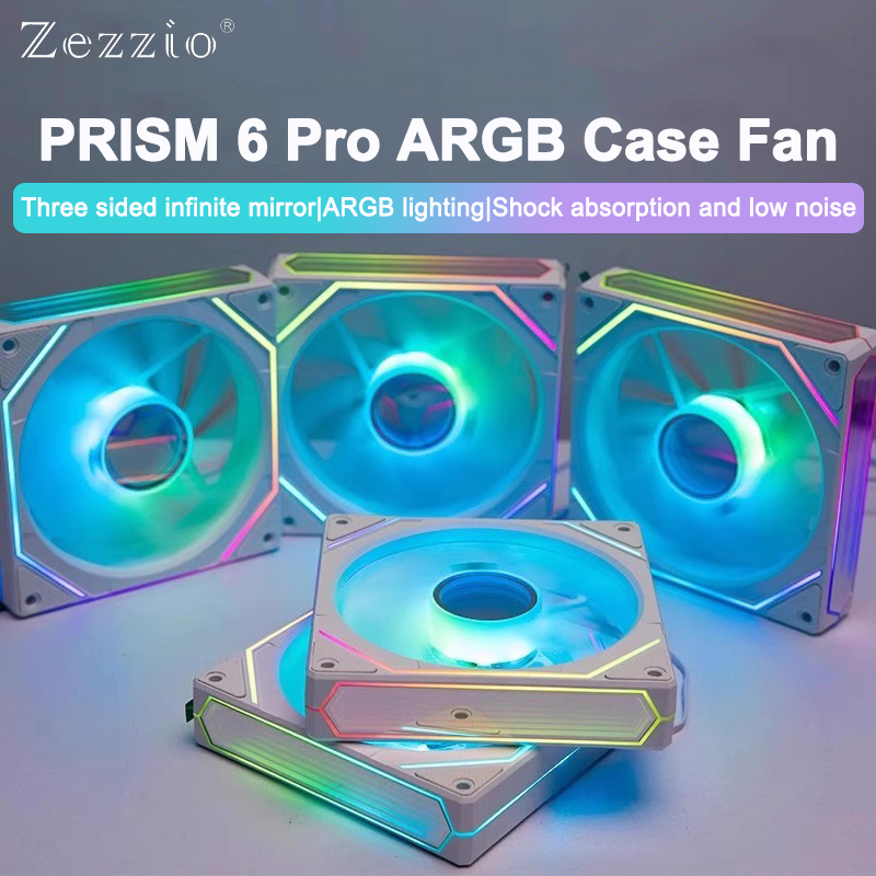 ZEZZIO PRISM 6 PRO 120mm  ARGB - Case Fan Controller 评论和价格